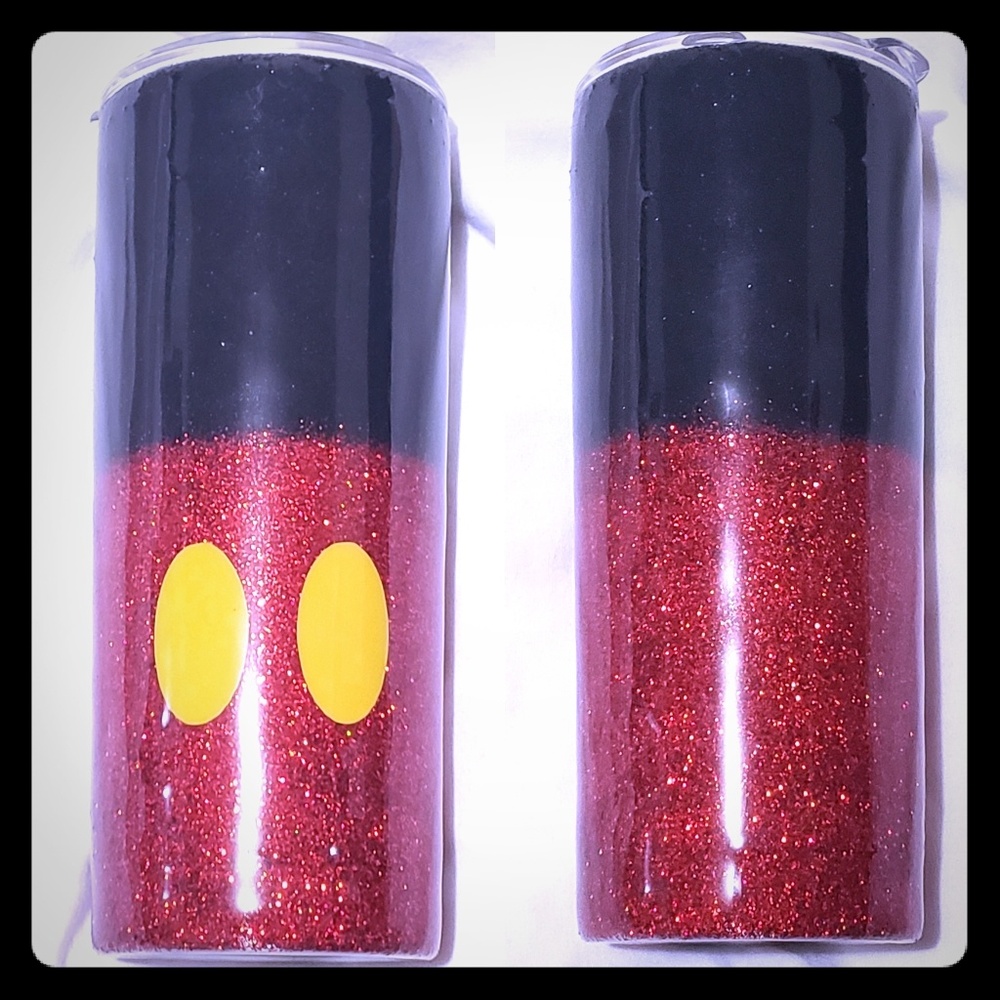 Glitter tumblers